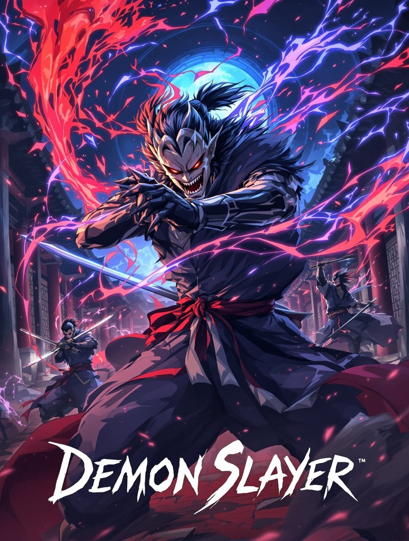 鬼灭之刃 柱训练篇 - 同人漫画番剧封面